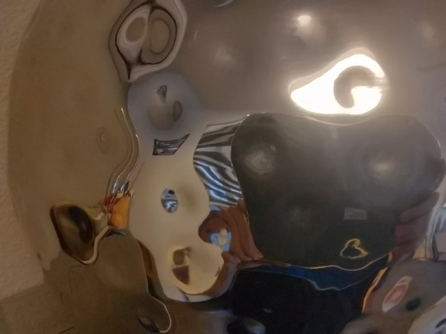 Grote verzilverde kaarsenbol fink silber - afbeelding 3 van  3