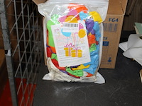 Grote zak balonnen met toebehoren mix geleverd in ds r - afbeelding 2 van  3