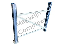 Grote zware werkbank met gladde betonplex platen. - afbeelding 1 van  12