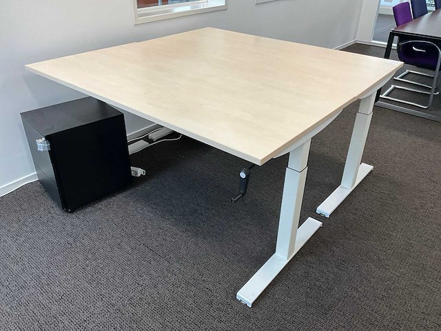 Gröttner bureautafel (2x) - afbeelding 1 van  7