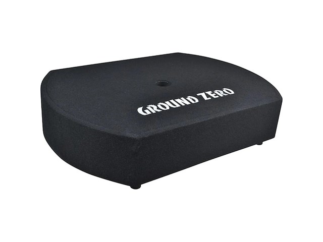 Ground zero gzcs 10sub-act actieve subwoofer 25 cm 300w - afbeelding 2 van  2