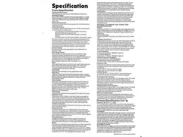 Grove - - coles tm 80 - mobiele kraan - afbeelding 7 van  19