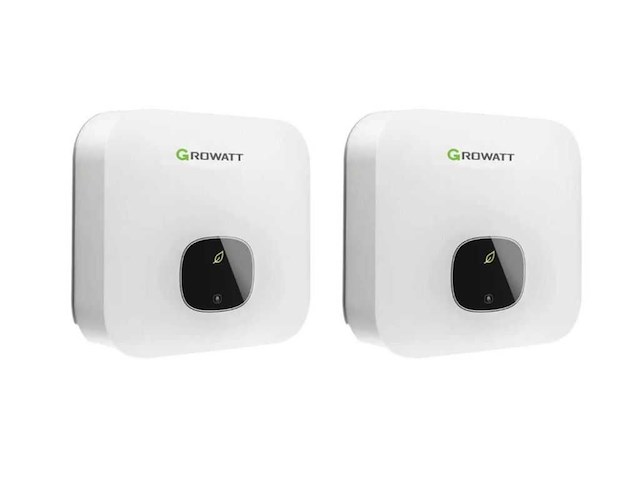 Growatt - min 4600tl-xe - omvormer (2x) - afbeelding 1 van  5