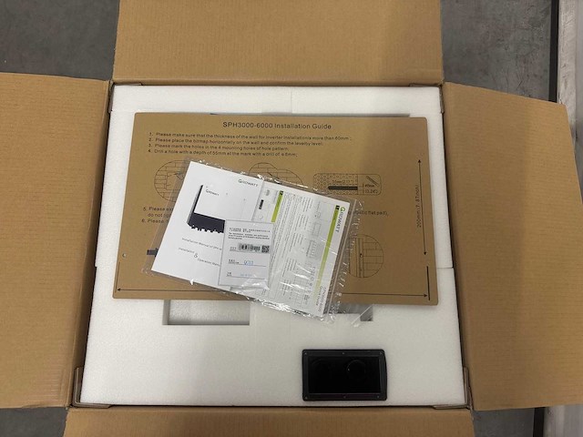 Growatt - sph4600 hybride - omvormer - afbeelding 5 van  5