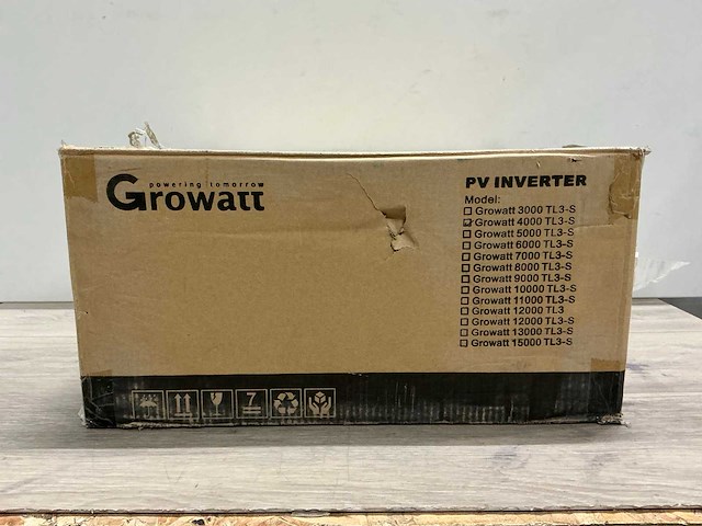 Growatt 4000 tl3-s omvormer - afbeelding 1 van  9