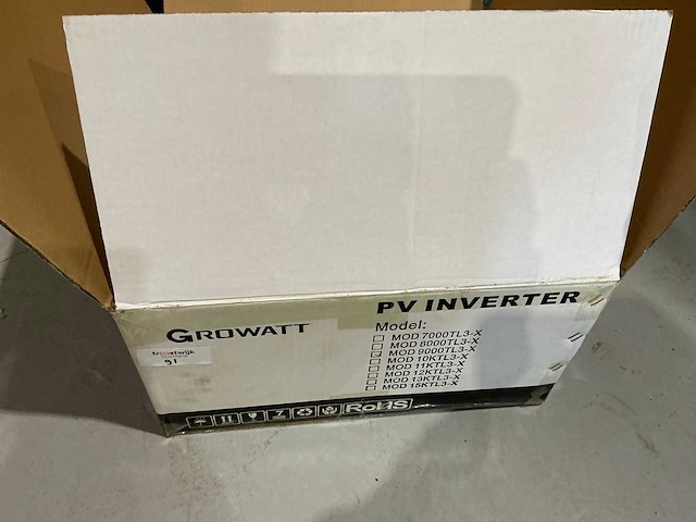 Growatt 9000tl3-x omvormer - afbeelding 3 van  4