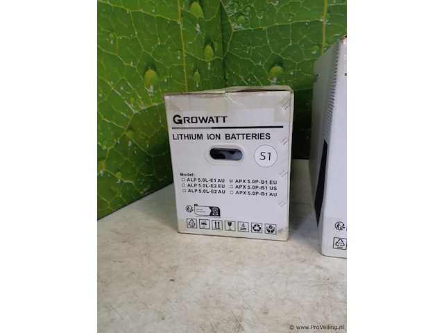 Growatt apx 5.0p-b1 hv-batterijmodule en apx 98034-p2 bms - afbeelding 4 van  4