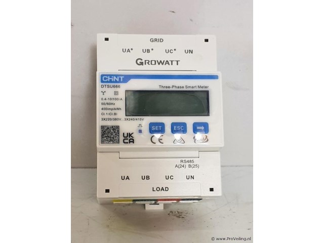 Growatt, drie-fase slimme meter dtsu666 - afbeelding 1 van  6