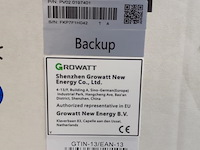 Growatt, hybrid inverter mod 3000tl3-xh - afbeelding 2 van  3