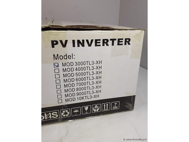 Growatt, hybrid inverter mod 3000tl3-xh - afbeelding 3 van  3