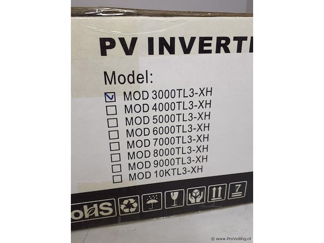 Growatt hybrid inverter mod 3000tl3-xh - afbeelding 3 van  3