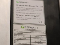 Growatt hybride omvormer sph 4000tl3 bh-up - afbeelding 2 van  3