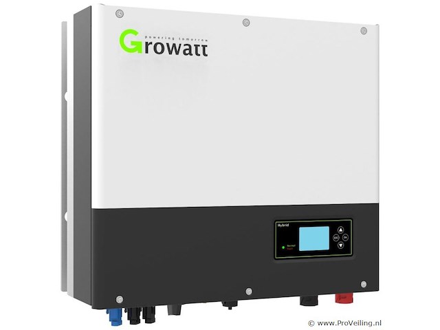 Growatt hybride omvormer sph4000, 1-fase - afbeelding 1 van  6