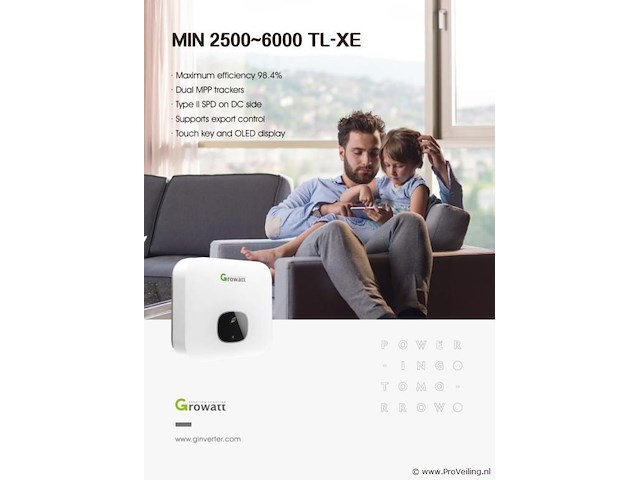 Growatt min 5000tl-x - afbeelding 2 van  3