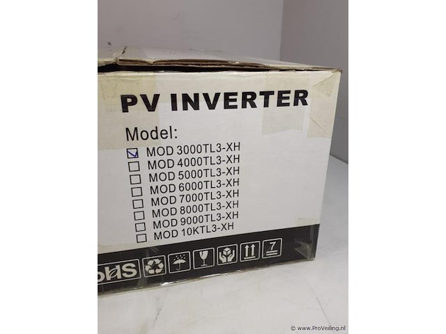 Growatt mod 3000tl3-xh seriële omvormer - afbeelding 4 van  4