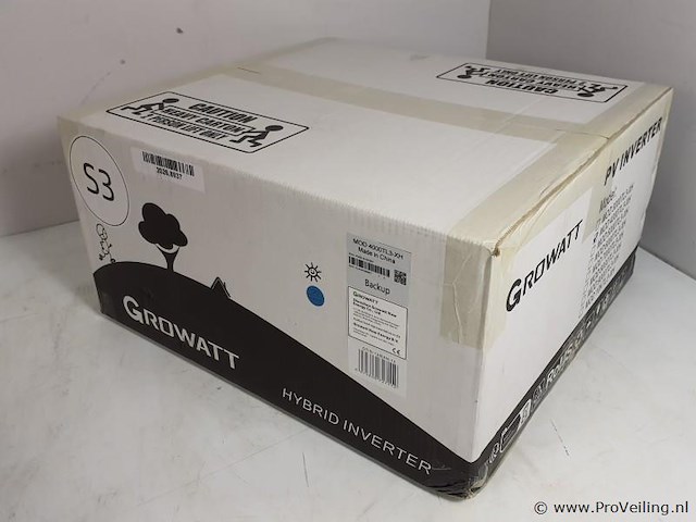 Growatt mod 4000tl3-xh(bp) 3-fase omvormer - afbeelding 2 van  4