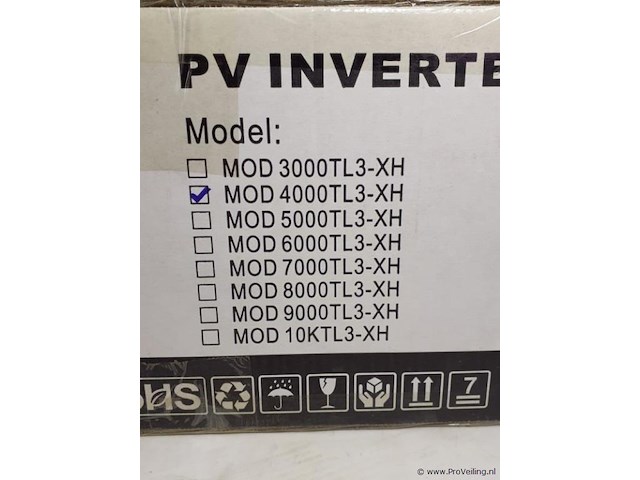 Growatt mod 4000tl3-xh(bp) 3-fase omvormer - afbeelding 4 van  4