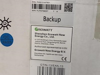Growatt mod 4000tl3-xh(bp) 3-fase omvormer - afbeelding 3 van  4