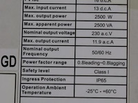 Growatt netgekoppelde pv-omvormer mic 2500tl-x - afbeelding 3 van  3