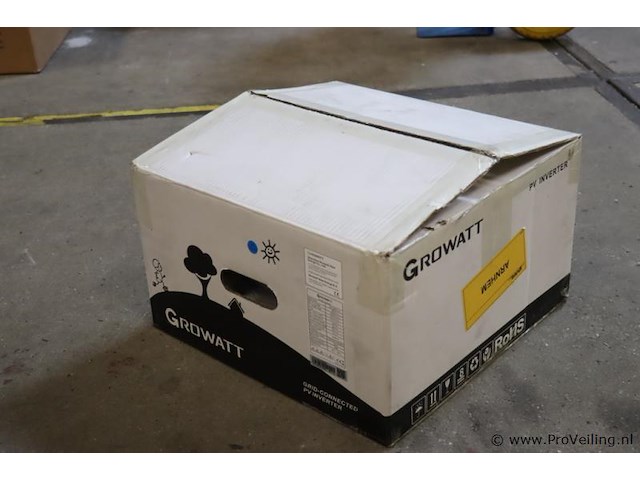 Growatt netgekoppelde pv-omvormer min 3600tl-x - afbeelding 2 van  4