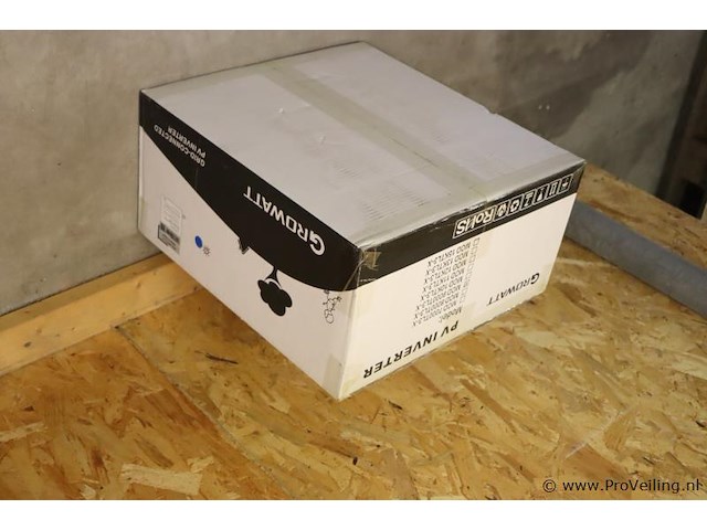 Growatt pv grid inverter voor zonnepanelen model mod 9000tl3-x | nieuw in doos - afbeelding 2 van  4