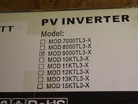 Growatt pv grid inverter voor zonnepanelen model mod 9000tl3-x | nieuw in doos - afbeelding 3 van  4
