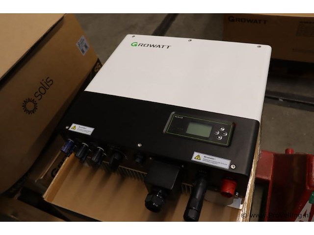 Growatt sph 10000tl3 bh-up hybride omvormer - afbeelding 2 van  5
