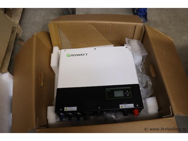 Growatt sph 10000tl3 bh-up hybride omvormer - afbeelding 1 van  2