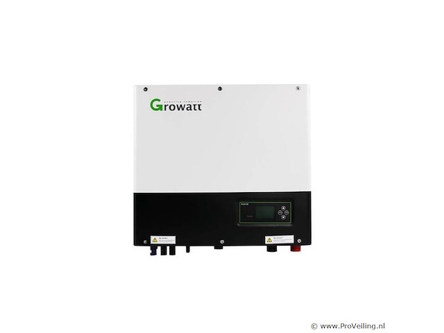 Growatt sph 10000tl3 bh-up hybride omvormer - afbeelding 1 van  5