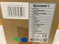Growatt spm-c 1-fase in-line kwh meter (7x) - afbeelding 2 van  2