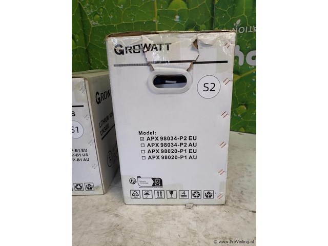 Growatt thuisbatterij apx 98034-p2 bms & growatt batterij module apx hv 5.0-b1 - afbeelding 5 van  6
