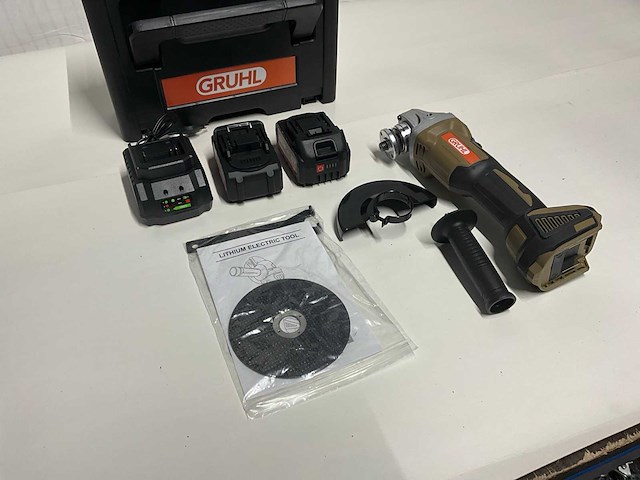 Gruhl g-125st haakse slijpmachine - afbeelding 12 van  13