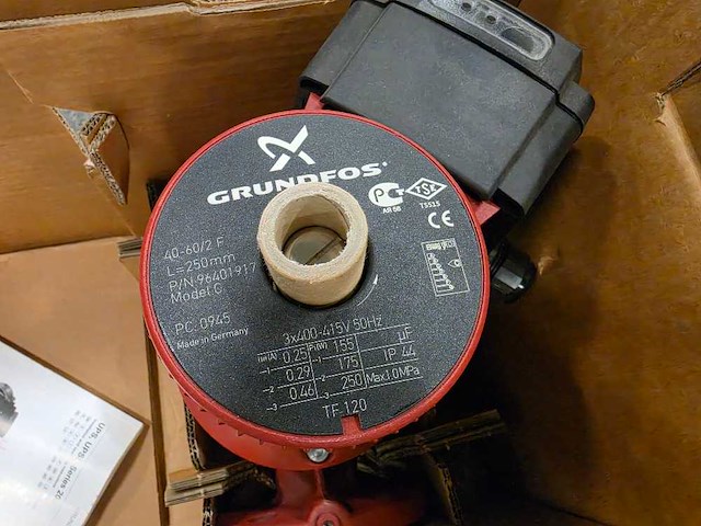 Grundfos - 40-60 2f - waterpomp - afbeelding 3 van  3