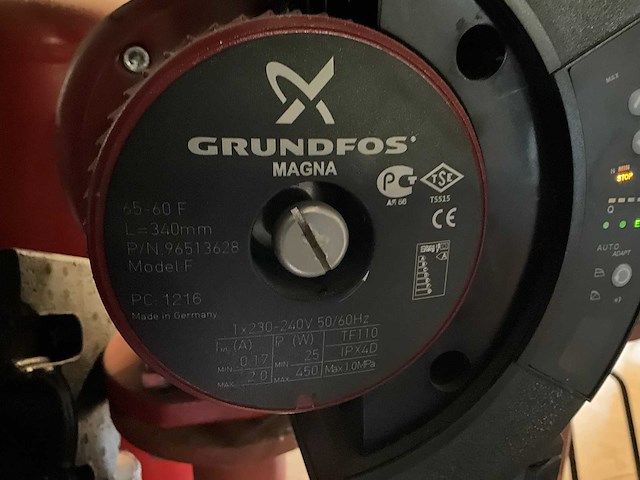 Grundfos - 65-120f - circulatiepomp - afbeelding 2 van  3
