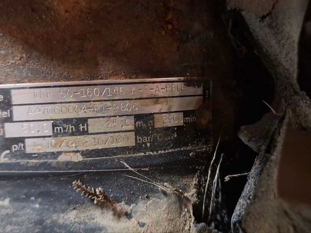 Grundfos - dnp 50-160/146 - waterpomp a-f-a-bbue - afbeelding 3 van  5