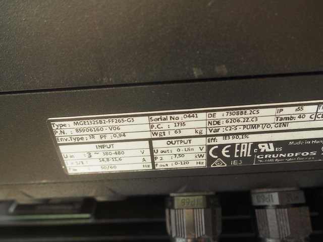 Grundfos - mtre5-10/10 - centrifugaal waterpompen (2x) - afbeelding 4 van  7