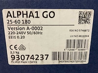 Grundfos alpha1 go 25-60 180 circulatiepomp - afbeelding 2 van  2
