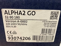 Grundfos alpha2 go 32-90 180 circulatiepomp - afbeelding 3 van  3