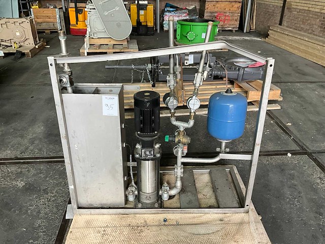 Grundfos cr13-15 meertraps pompunit - afbeelding 1 van  6