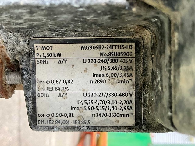 Grundfos cr5-19 a-a-a-e hooe centrifugaalpomp - afbeelding 4 van  4