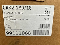 Grundfos crk2-180/18 a-w-a-auuv meertraps centrifugaalpomp (2x) - afbeelding 3 van  3