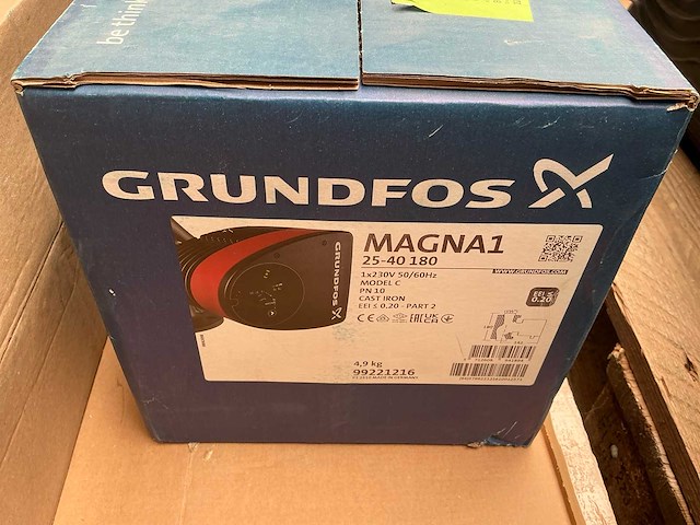 Grundfos magna1 25-40n circulatiepomp - afbeelding 2 van  2