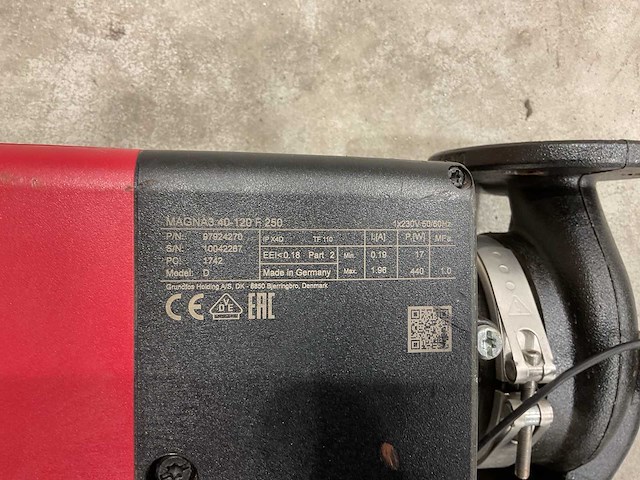 Grundfos magna3 40-120 f 250 circulatiepomp - afbeelding 6 van  6