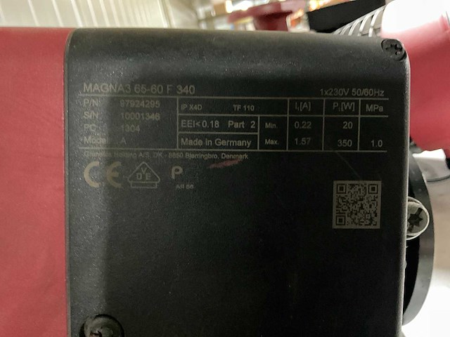 Grundfos magna3 65-60 f 340 circulatie pomp - afbeelding 5 van  5