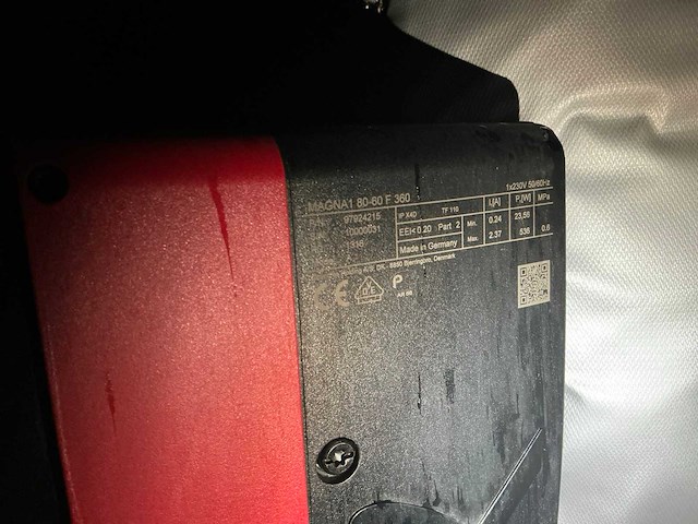 Grundfos magni 1 - 80-60 grundfos verwarming pomp - afbeelding 5 van  5
