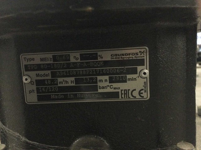 Grundfos mei0.69 waterpomp - afbeelding 4 van  4