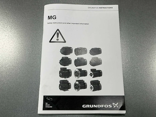Grundfos mg160md2 elektromotor - afbeelding 4 van  6