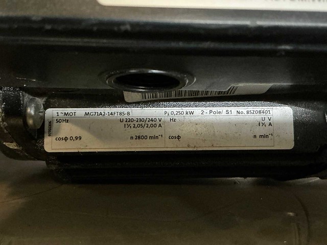 Grundfos mg71a1 circulatiepomp - afbeelding 2 van  4