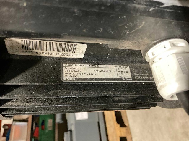 Grundfos mg80b2 circulatiepomp (2x) - afbeelding 4 van  4