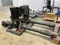 Grundfos mge132sd2-ff265-d1 centrifugaalpomp op skid (2x) - afbeelding 1 van  8